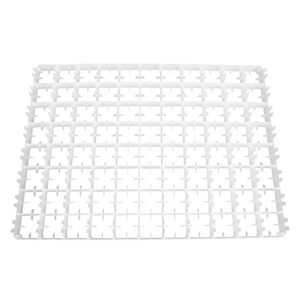 Bandeja de incubación de huevos con 88 compartimentos, bandeja doméstica para huevos, contenedor de plástico para huevos.