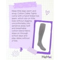 thumbnail image 7 of MeMoi Cotton Cable Knit Tights - Girls - Female, 2, Light Gray, 7 of 7