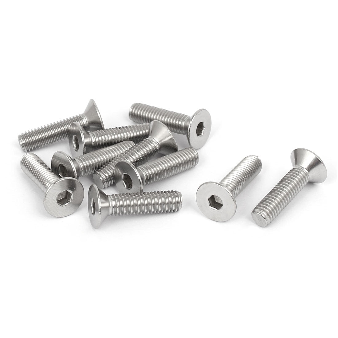 M5x20mm 316 Stainless Steel Countersunk Flat Head Hex Socket Cap Screw
