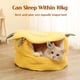 thumbnail image 5 of New Pet Bed Comfortable Cat Bed Dog House Cute Pet Tent Deep Sleep Plush Kennel Warm Pet Sofa Bed Pet Supplies Accessories ShopWise Round, 5 of 14