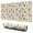 Beige Cow Flower, variant on Long Mouse Pads for Desk,Beige Cow Checker Pattern Desk Mats on Top Of Desks, Desk Mouse Pad Extra Large with 3mm Non-Slip Base and Stitched Edge for Gaming,Office,Work,Home 31.5"x11.8"