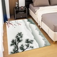 thumbnail image 2 of Area Rug Non-Slip Rug, Chinese Style Ink Painting Print Carpet, Machine Washable Light-Colored Rugs For Living Room Non-Shedding Floor Carpet Rugs For Bedroom Dining Room, 2 of 6