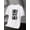 White B, variant on Men's Letter Graphic Tees Cotton Short Sleeve Printed Top Crewneck Casual Regular T-Shirt for Boys White B S