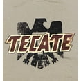 thumbnail image 3 of Tecate Cerveza Beer Men's Official Licensed Logo Tee T-Shirt (Medium, Khaki), 3 of 3