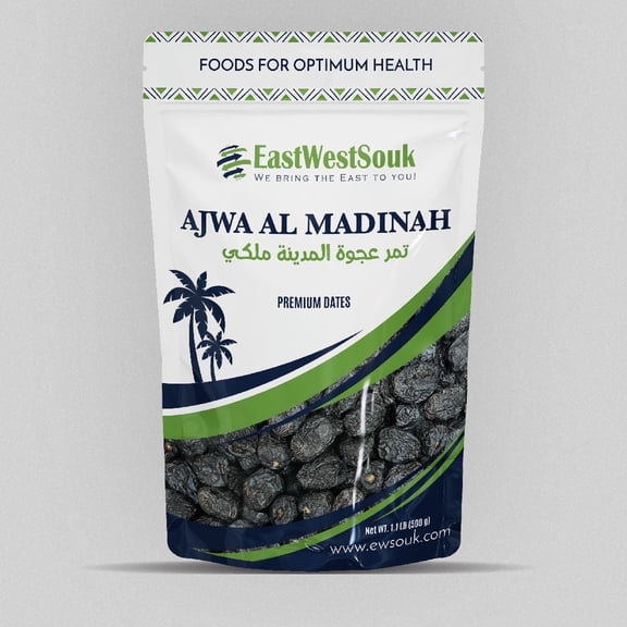 Ajwa Al Madina Dates 1.1 lb (500gm)