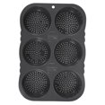 thumbnail image 4 of HEATSHAKING Silicone Muffin Cups Dark Grey Reusable Baking Tray with Rounded Corners and No Cracking, 4 of 8