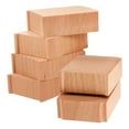 thumbnail image 2 of 6pcs Train Track Bridge Supports Wooden Train Bridge Pier Track Railway Accessories, 2 of 2