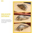 thumbnail image 3 of QUMIIRITY 2Ud De Pangolin En Latón Dorado Para Ambientación Interior, 3 of 8