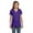 PURPLE, variant on Womens Nano-T V-Neck T-Shirt S04V (3 PACK)