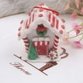 thumbnail image 5 of 1Pcs Christmas Gingerbread House Ornaments Resin Christmas Tree Ornaments for Christmas Tree Holiday Party Home Decoration, 5 of 7