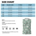 thumbnail image 5 of Lsque Retro Rooster4 Print Men's Cotton Blend Sleeveless Muscle Shirts (S-3XL)- Moisture Wicking, Odor Protection, UPF 30+,XX-Large, 5 of 8