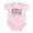 Petal Pink, variant on CafePress - Omw Body Suit - Baby Light Bodysuit, Size Newborn - 24 Months