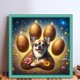 thumbnail image 2 of Hilo Algodón Ecológico Bordado Punto Cruz Chihuahua Impreso 11CT 45x45cm, 2 of 9