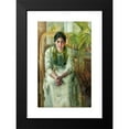 thumbnail image 2 of Charlotte Mannheimer 11x14 Black Modern Framed Museum Art Print Titled - Mrs Fernanda Nylund (1892), 2 of 5