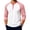 Pink #4, variant on Evdexr Mens Henley Shirts 2026 Raglan Long Sleeve T Shirts Fall Vintage Baseball Lightweight Tops Breathable Buttons Color Block Athletic Shirt M