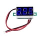 thumbnail image 3 of Mini voltímetro digital LED 0 36 pulgadas DC 4 5 V-30 V medidor voltios 2 cables () azul, 3 of 7
