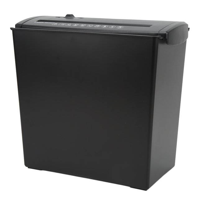 Electric Paper Shredder, Panel Humanized Interaction Design Strip Confetti Automatic Shredder Small Size For Office For Home