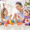 thumbnail image 3 of Aihimol 2Pcs Easter Carrot Rabbit Fidget Toys, Rabbit Squeeze Ball for Kids Relieve Stress, Pop Up Toy for Easter Basket Stuffers, 3 of 4