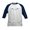 Navy/White, variant on CafePress - Chickadee Song Bird Baseball Jersey - Kids Cotton Baseball Jersey, 3/4 Sleeve Shirt