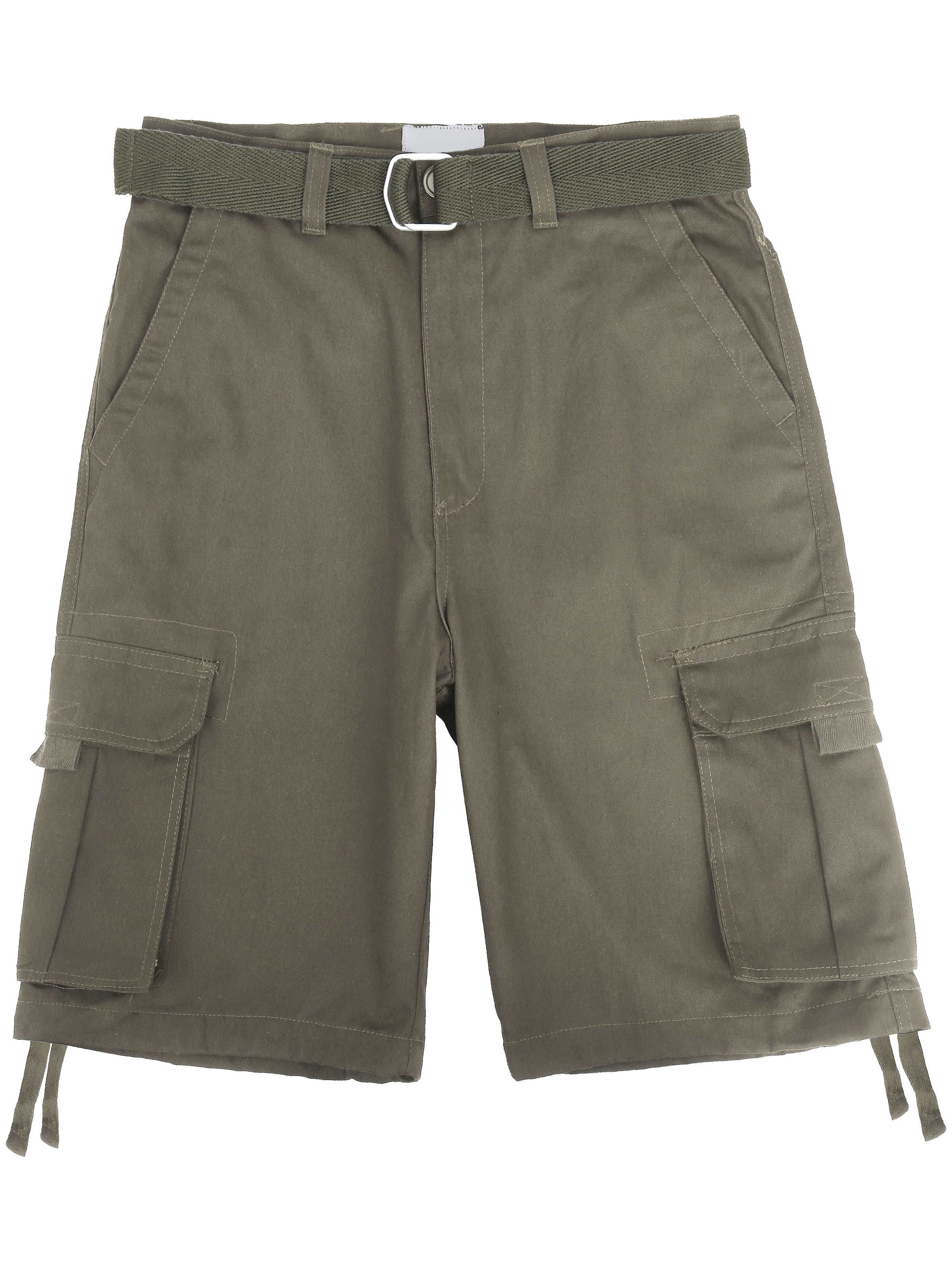 Ma Croix Men's Utility Multi Pockets Comfortable Twill Cargo Shorts ...