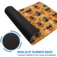 thumbnail image 6 of Long Mouse Pads for Desk,Cats and Pumpkins Halloween Pattern Desk Mats on Top Of Desks, Desk Mouse Pad Extra Large with 3mm Non-Slip Base and Stitched Edge for Gaming,Office,Work,Home 35.4"x15.7", 6 of 6