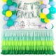 thumbnail image 5 of Ounissouiy de de tul de 5 capas, tutú de Navidad de Acción de Gracias, vajilla para Baby Shower, decoraciones de cumpleaños, banquete, boda, Decoración del hogar verde degradado 6 pies, 5 of 6