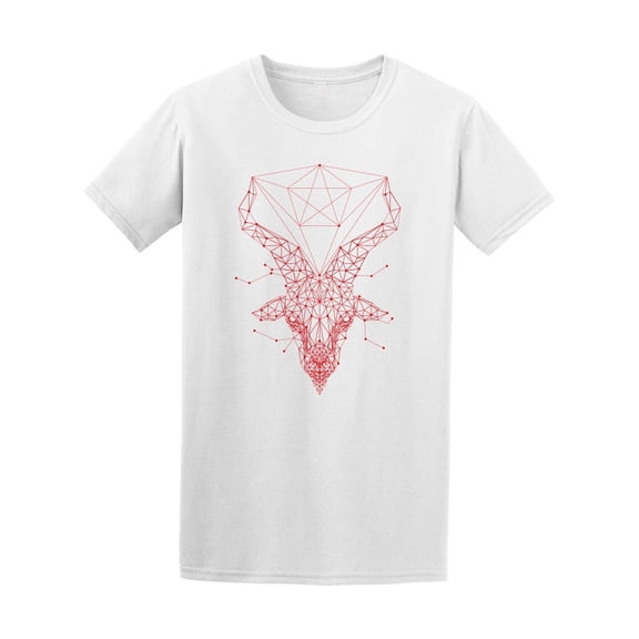 Geometric Pattern Goat's Face Tee Men's -Image by Shutterstock