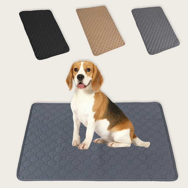 Xihbxyly Almohadilla para Orina de Mascotas, Tecnología de Desodorización Espesa, Tela Suave y Absorbente, Lavable y Reutilizable, Ideal para Uso Doméstico y En El Coche, Comodidad Duradera, Tamaño 6