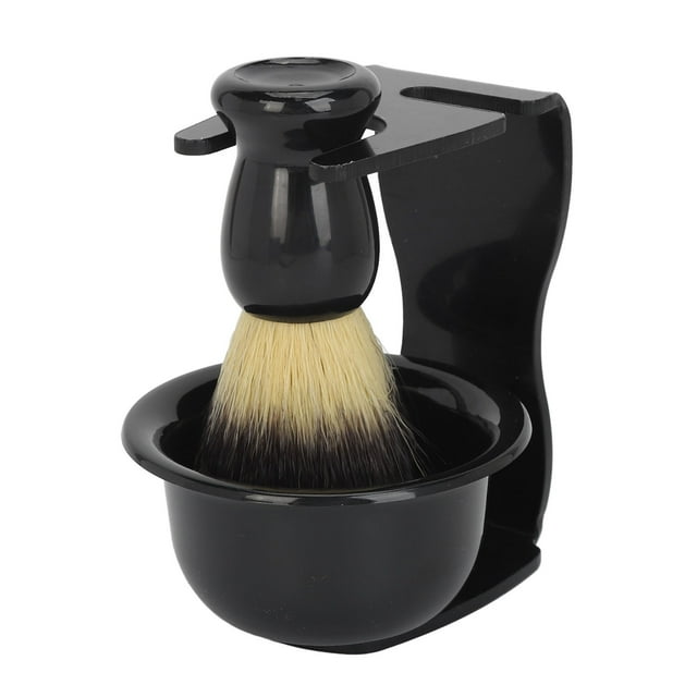 Pincel de Espuma de Barba, Estante de Cepillo Sigue Secando El Cepillo de Espuma de la Barba Juego para Hombres para Uso en el HOGAR