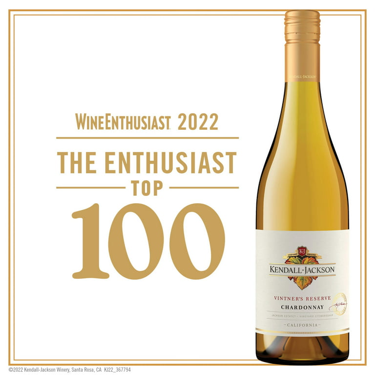 Vintner's Chardonnay White Wine, 750ml Walmart.com