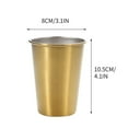 thumbnail image 7 of Uandlove Food Grade 304 Stainless Steel Mug - 16 Oz Outdoor Travel Cup for Beer, Coffee & Water, Curled Rim, Non-Slip Wire-Drawn Surface, Stable Base, BPA-Free, Reusable, 7 of 7