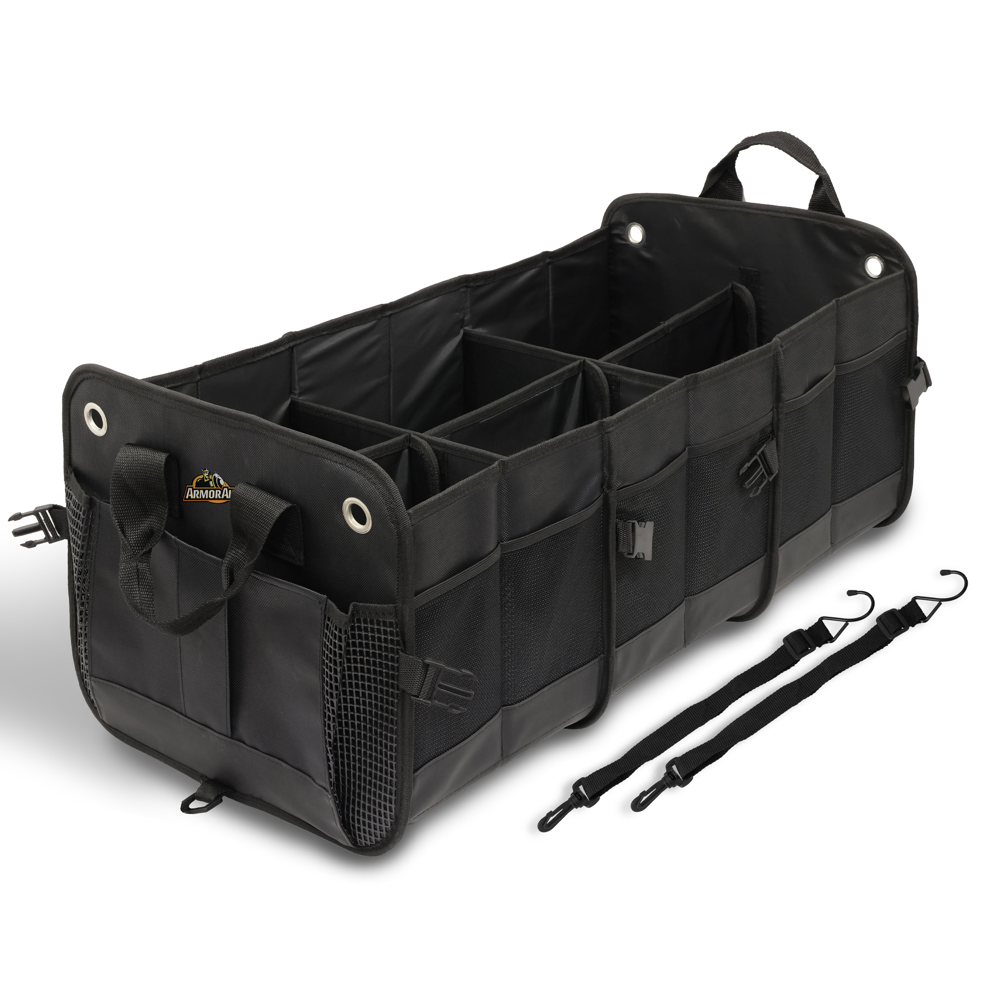 旅行かばん・小分けバッグ Creek / Car Trunk Cargo Organizer Amazon.com: Car Trunk Organizer with Portable Leak Proof