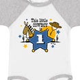 thumbnail image 4 of Inktastic Little Cowboy 1st Birthday Boys Baby Bodysuit, 4 of 5