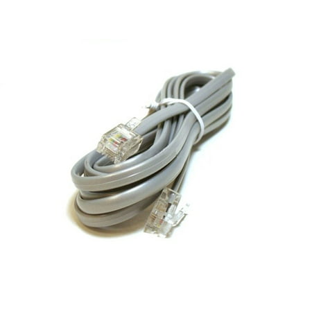 Monoprice Phone Cable, RJ11 (6P4C), Reverse - 7ft for