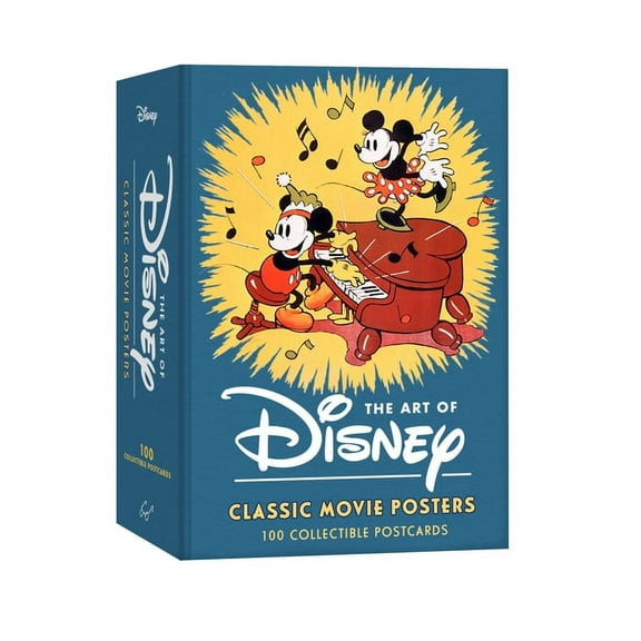 Disney Chronicle Books The Art of Disney: Classic Movie 4.30 x 6.10 inches Posters