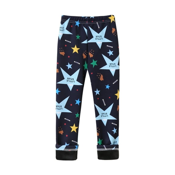 GYRATEDREAM 3-10T Girls Leggings Footless Kids Fleece Thick Tights Trousers Baby Girls Legging Pants