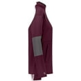 thumbnail image 5 of Holloway Sportswear XL Womens Sof-Stretch Pullover Maroon/Carbon 229738, 5 of 5