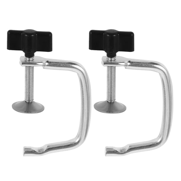 2 piezas de mangos universales para máquina de fideos manuales, mangos de repuesto para máquina de pasta, mangos de fijación para cocina, accesorios metálicos para máquina de fideos.