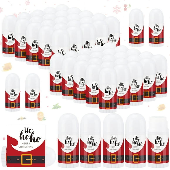 Bálsamo labial Swiffen, minihidratante navideño, 50 unidades
