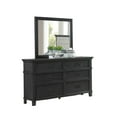 thumbnail image 3 of Sandy Platform Cappuccino Wood 6 Piece Bedroom Set in Queen, 3 of 4