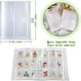 thumbnail image 2 of 84/160 Grid Dustproof Ring Necklace Transparent Photo Album Jewelry Storage Book Ziplock Bag Bracklet Display Organizer 160 GRIDS, 2 of 8