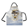 thumbnail image 1 of EREHome Sun moon stars Apron with Pockets for Women Men, 1 of 2