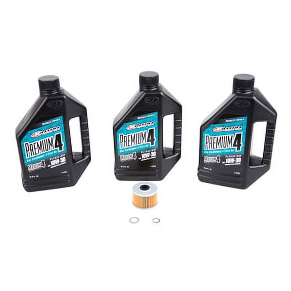 Oil Change Kit With Maxima Premium 10W-30 For Honda
