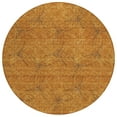 thumbnail image 2 of Addison Rugs Chantille Indoor/Outdoor Transitional Geometric Copper Washable Round Rug, 8' x 8', 2 of 6