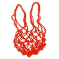 thumbnail image 1 of koolsoo Mesh Net Bag Single Ball Carrier for Basketball Volleyball Football Soccer Balls Orange, 1 of 9