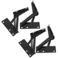 thumbnail image 4 of 2 Pairs Lift Up Trap Door Hinge Lid Support Drop Leaf Hinge, 4 of 8