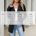 thumbnail image 3 of Edvintorg Long Cardigans for Women Solid Color Long Sleeve Button Down Knit Cardigan Fall Open Front Cardigans Sweater Women Clothing S-2XL Purple, 3 of 8