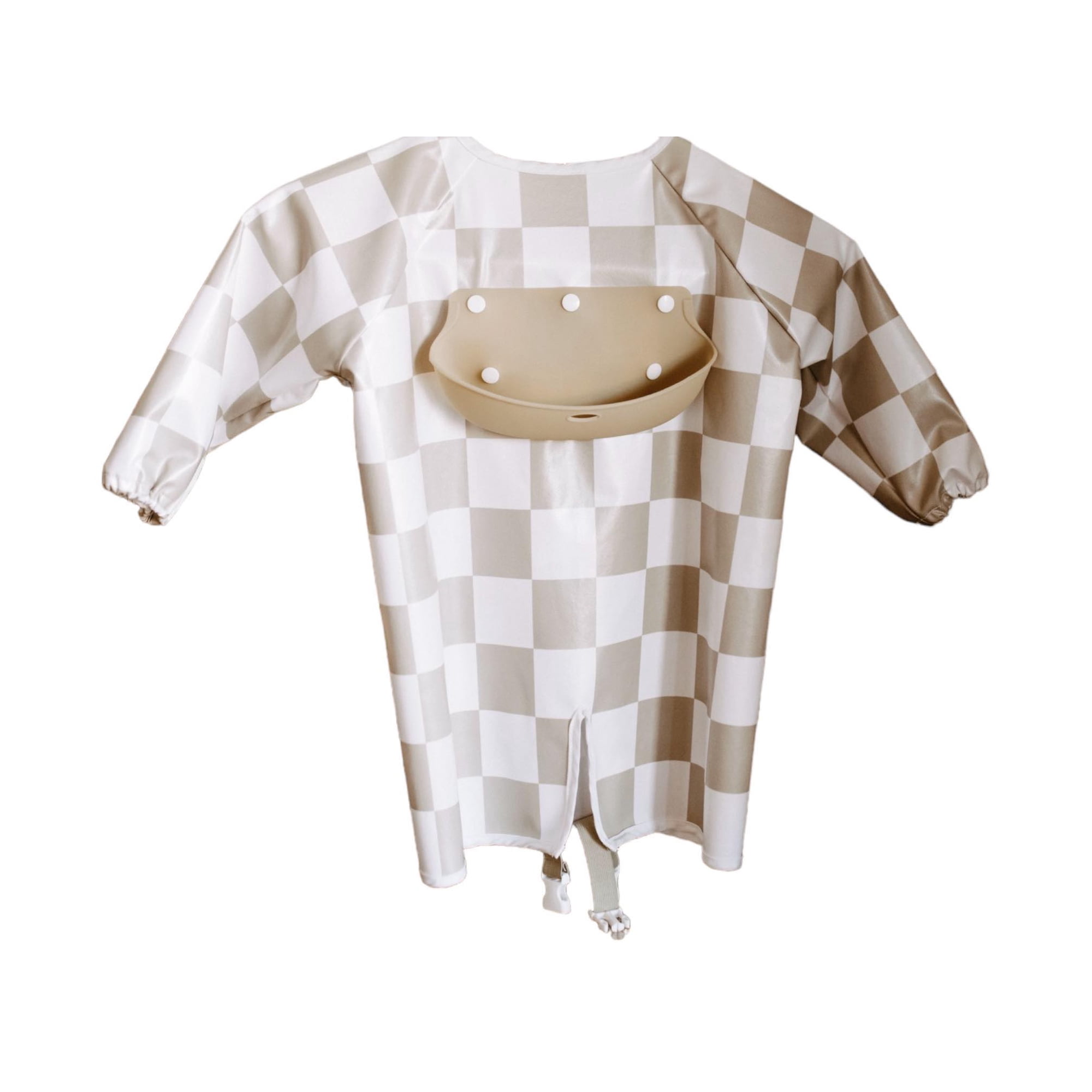 Bibvy Mess Proof Baby Bibs, Toddler Feeding, Silicone Catcher, Chair Attaching, Waterproof, 6-36 Mos
