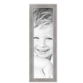 thumbnail image 2 of ArtToFrames 8" x 27" Classic Antique Silver Picture Frame, 8x27 inch Silver Wood Poster Frame (WOM-4926), 5 Pack, 2 of 6