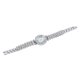 thumbnail image 5 of Reloj de pulsera con diamantes de imitación ANGGREK Juego de pulsera de reloj de acero inoxidable plata, 5 of 8
